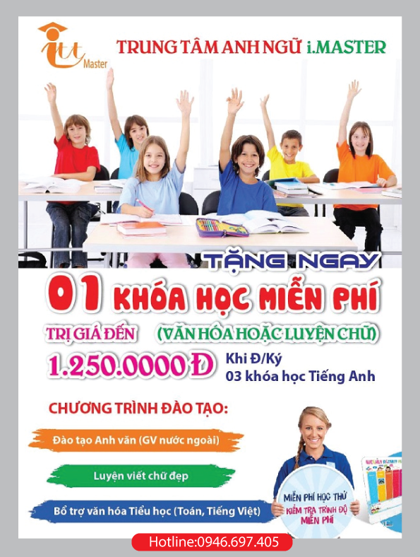 in to roi tuyen sinh trung tam ngoai ngu