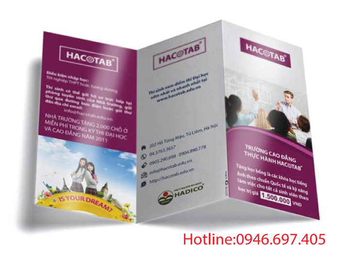 in to roi tuyen sinh truong cao dang