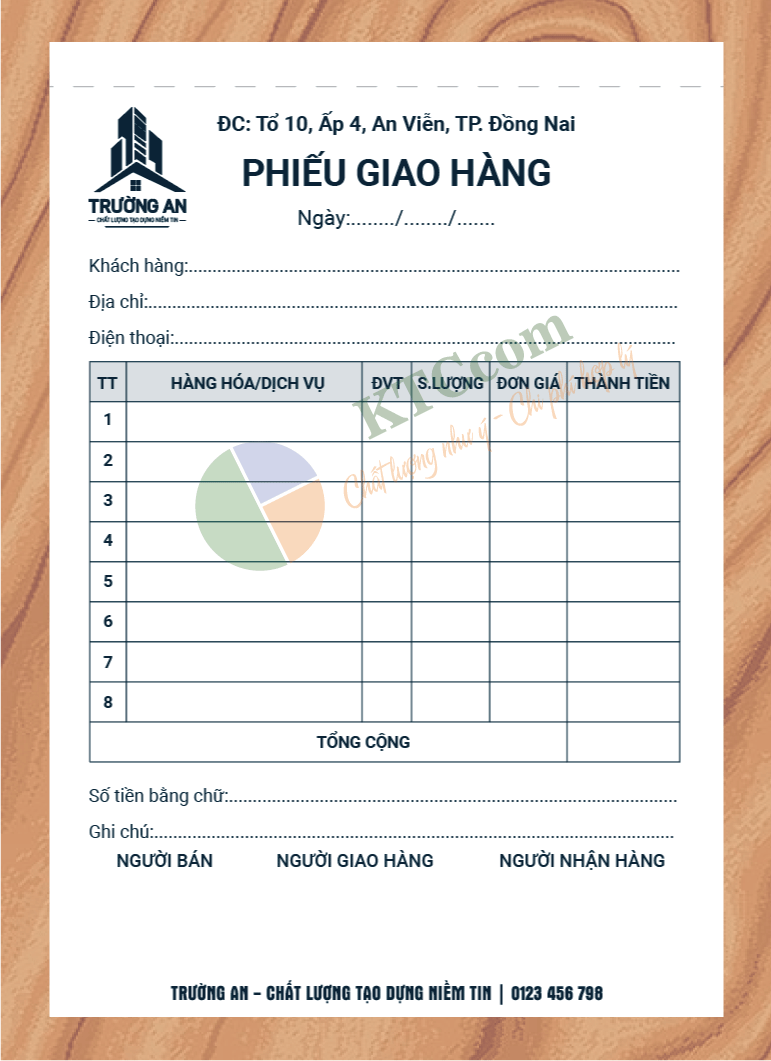 in phieu giao hang dong nai in phieu giao hang dong nai
