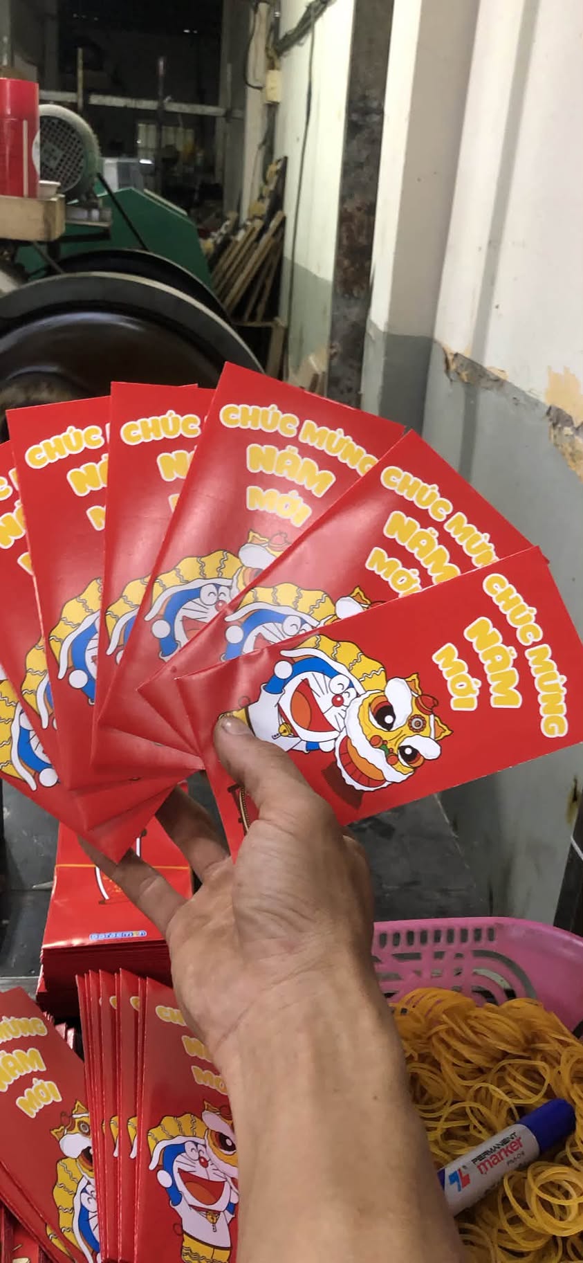 in bao li xi theo yeu cau